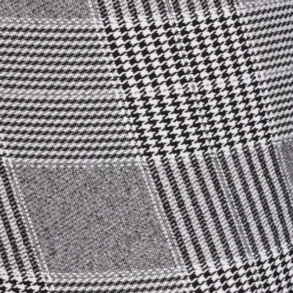 Modern Millennium Stretch Ankle Pant - Black Plaid Houndstooth - Size 24 - Picture 14 of 14